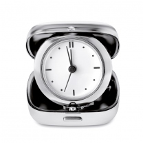 Metal travel alarm clock