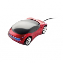 Mouse in car shape