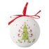 Christmas bauble pearl finish
